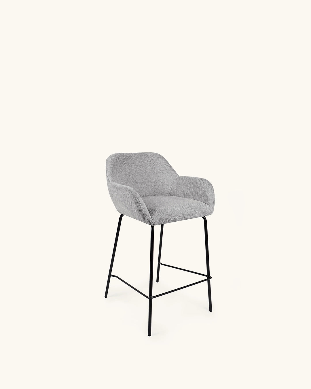 Pack 4 Beckley // Gris claro - Negro