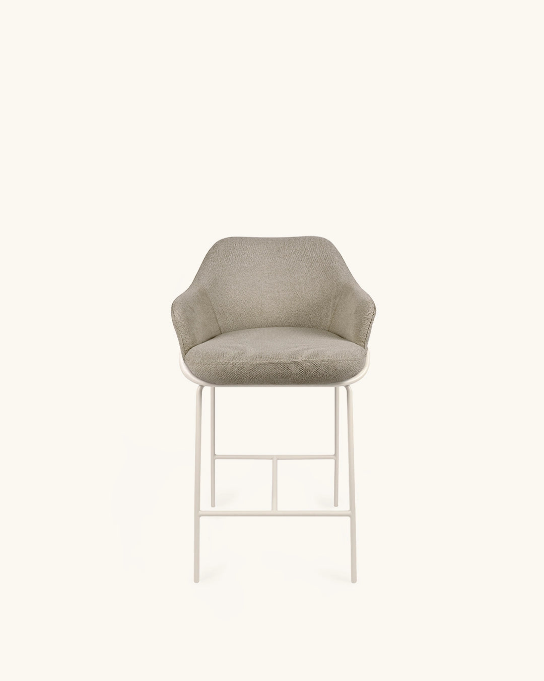 Wren // Taupe - Bege Pack 2 bancos altos
