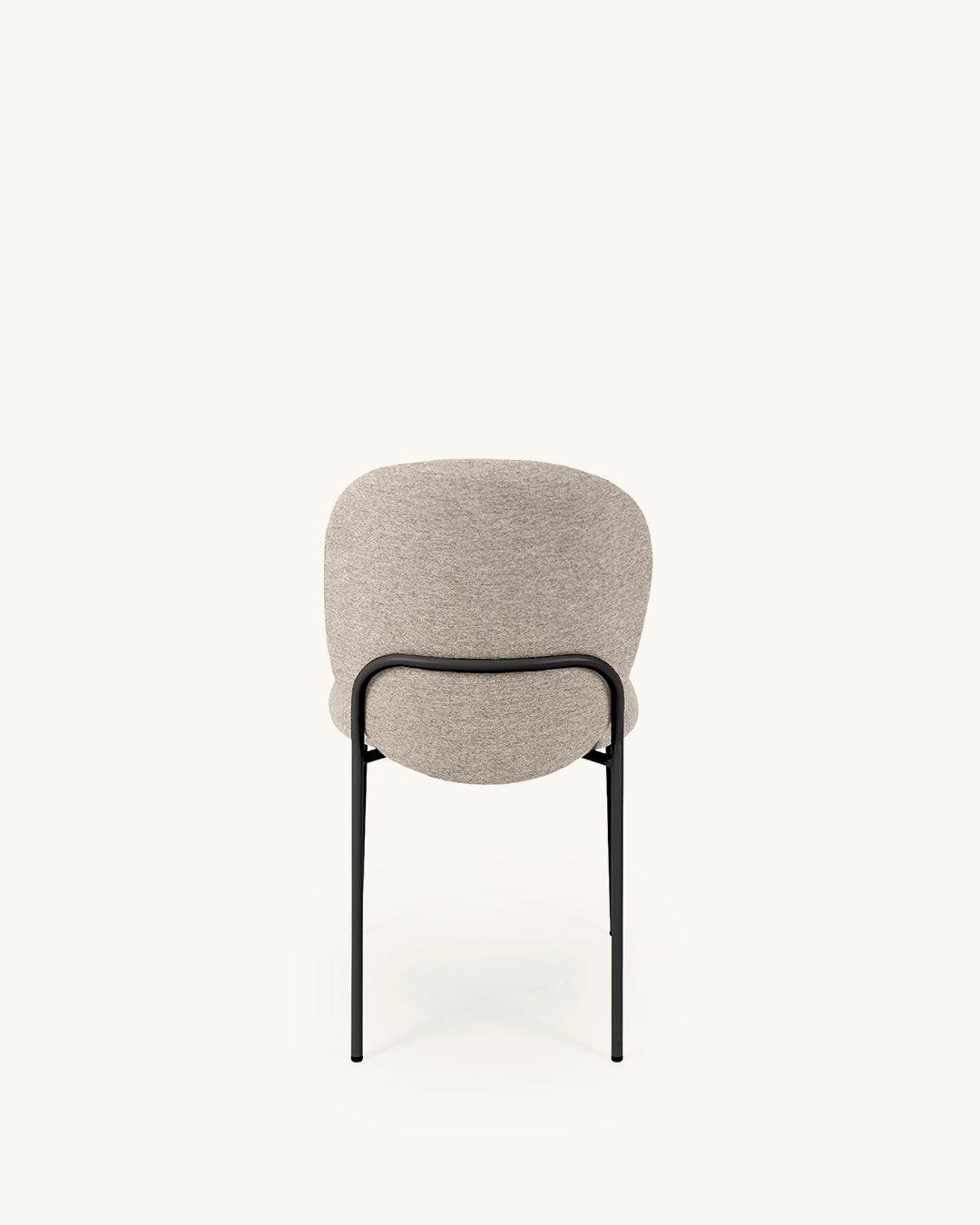 Veda // Taupe-Negro Pack 2 Sillas