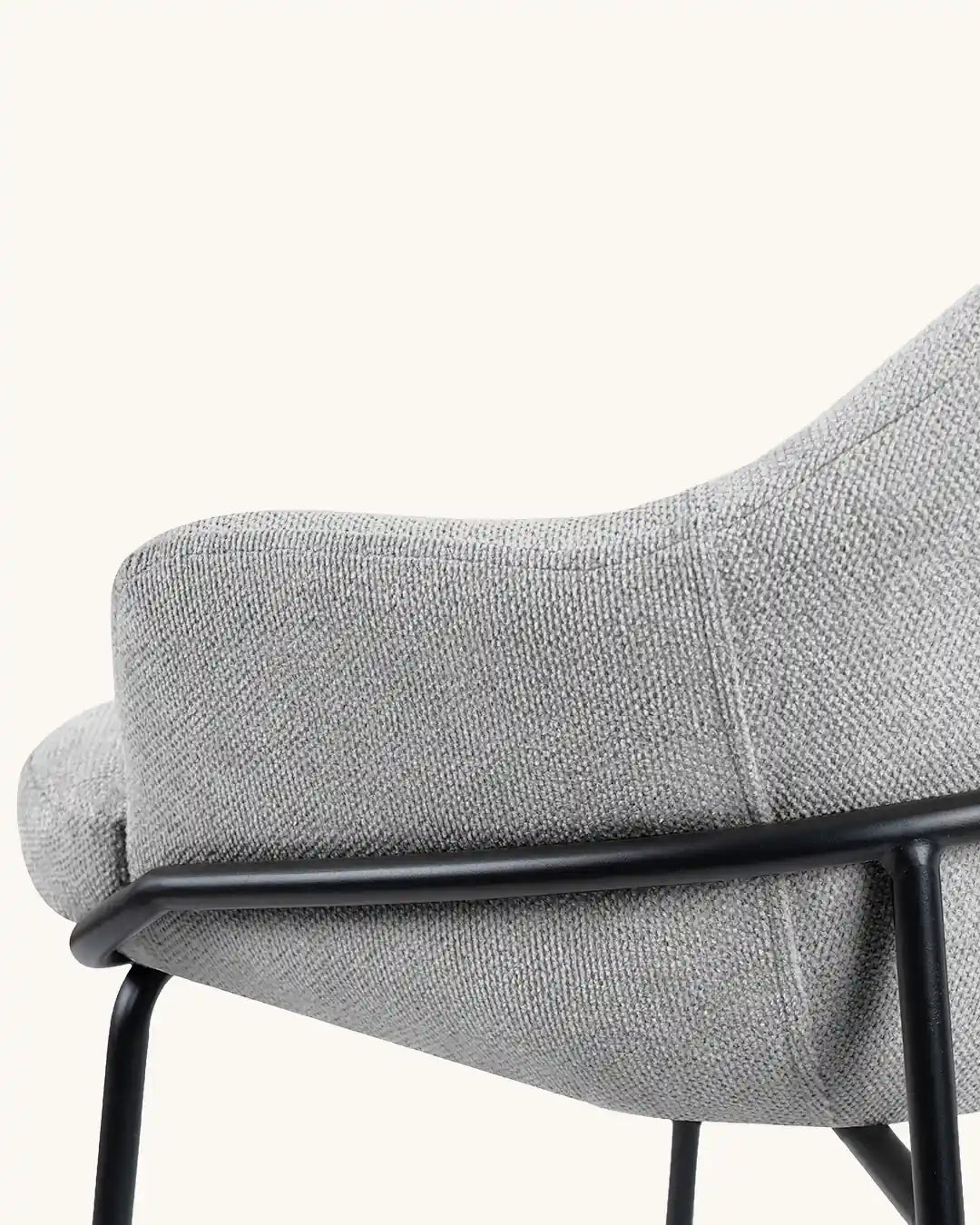 Wren // Cinzento Claro - Preto Pack 2 bancos altos