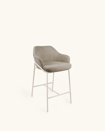 Wren // Taupe - Bege Pack 2 bancos altos