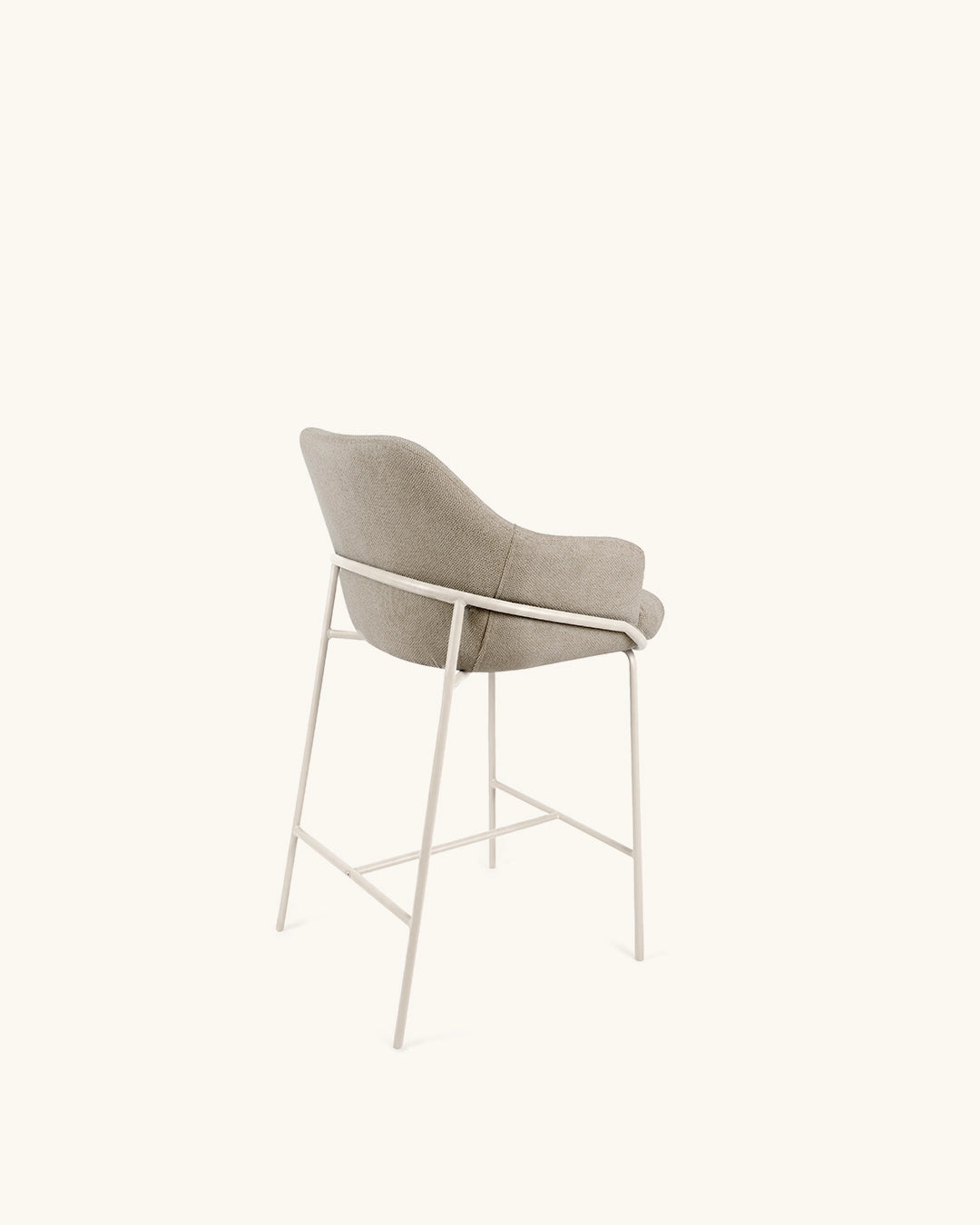 Wren // Taupe - Bege Pack 4 bancos altos