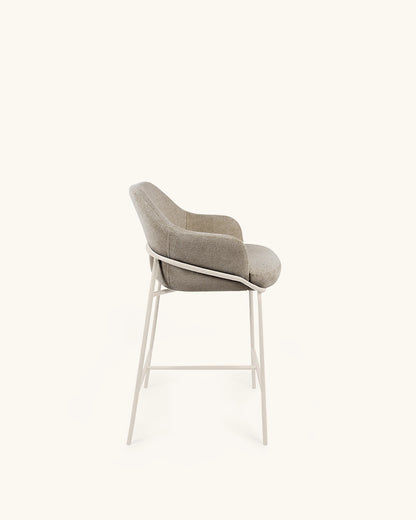 Wren // Taupe - Bege Pack 2 bancos altos