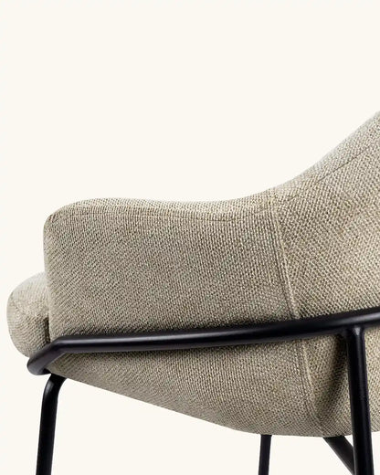 Wren // Taupe - Preto Pack 2 bancos altos