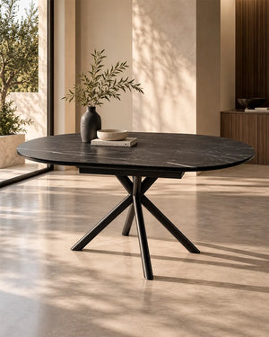 Cassidy // Mármore preto 120cm