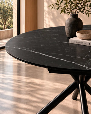 Cassidy // Mármore preto 120cm