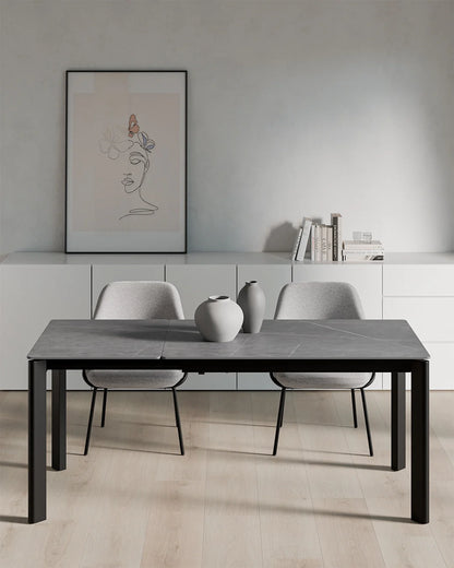 Beatrix // Cinza-preto 120 cm