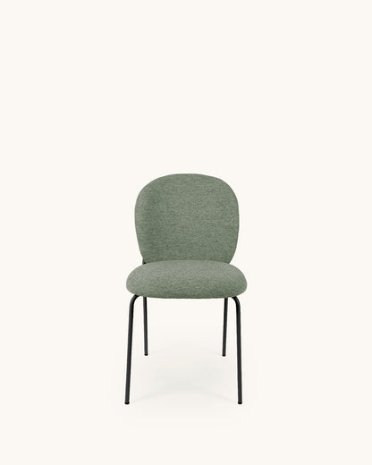 Veda // Verde-Preto Pack 2 Cadeiras