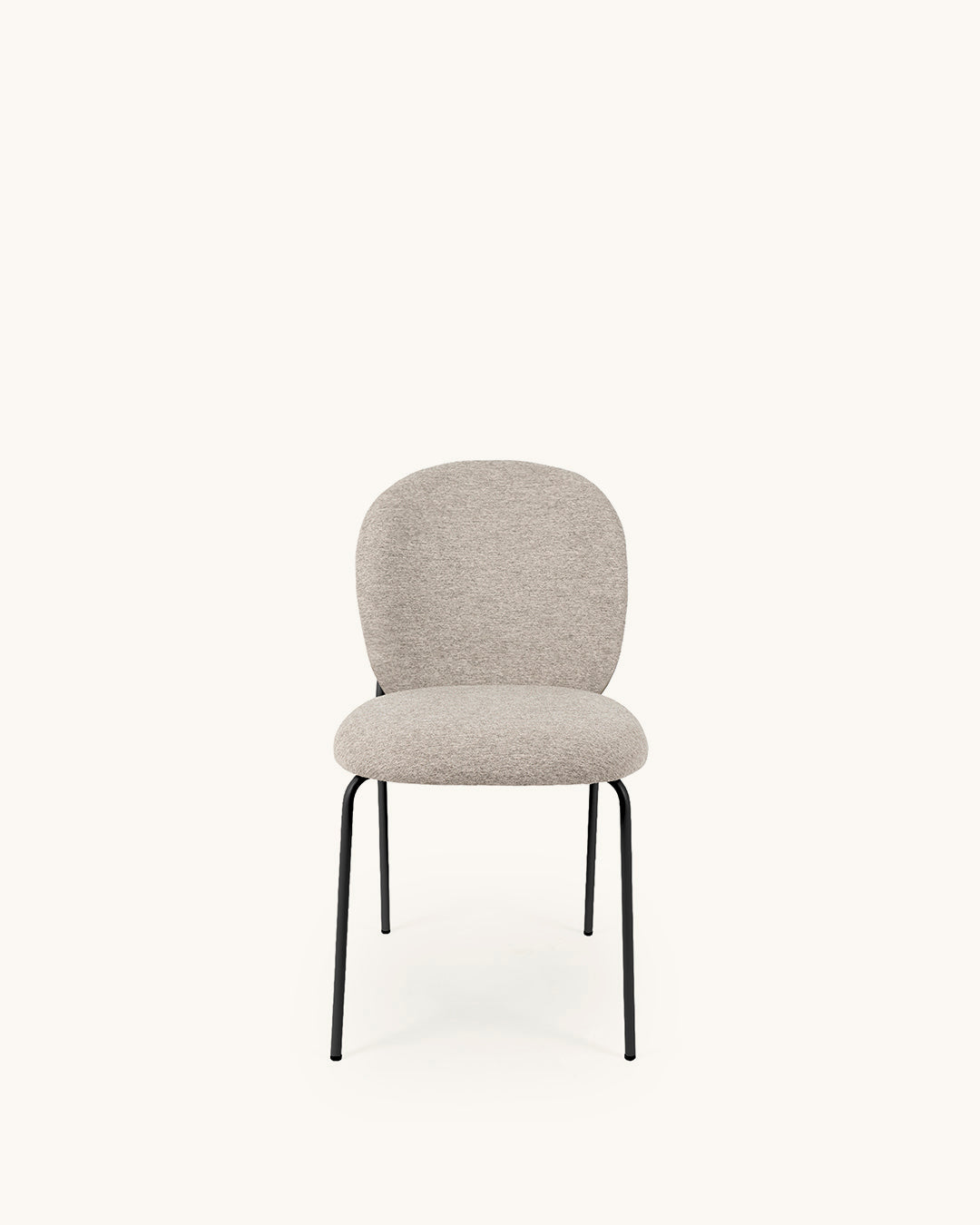 Veda // Taupe-Negro Pack 2 Sillas